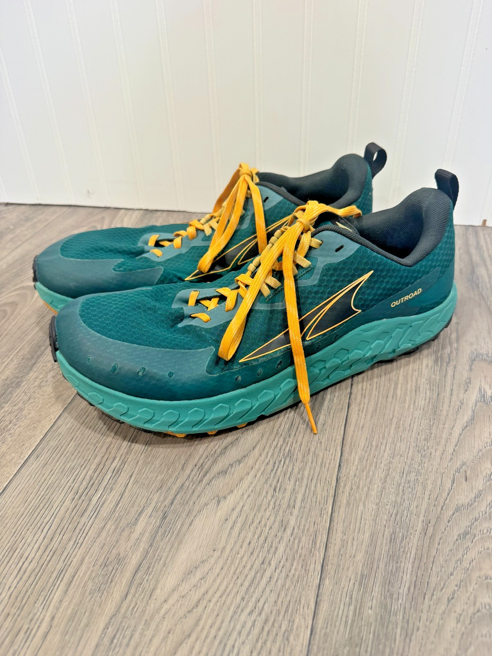 Altra Men's OUTROAD Trail Running Shoe, 12.5 US, Deep Teal, EXTREMELY RARE